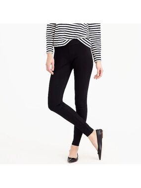 J. Crew Pixie Black Ponte Leggings